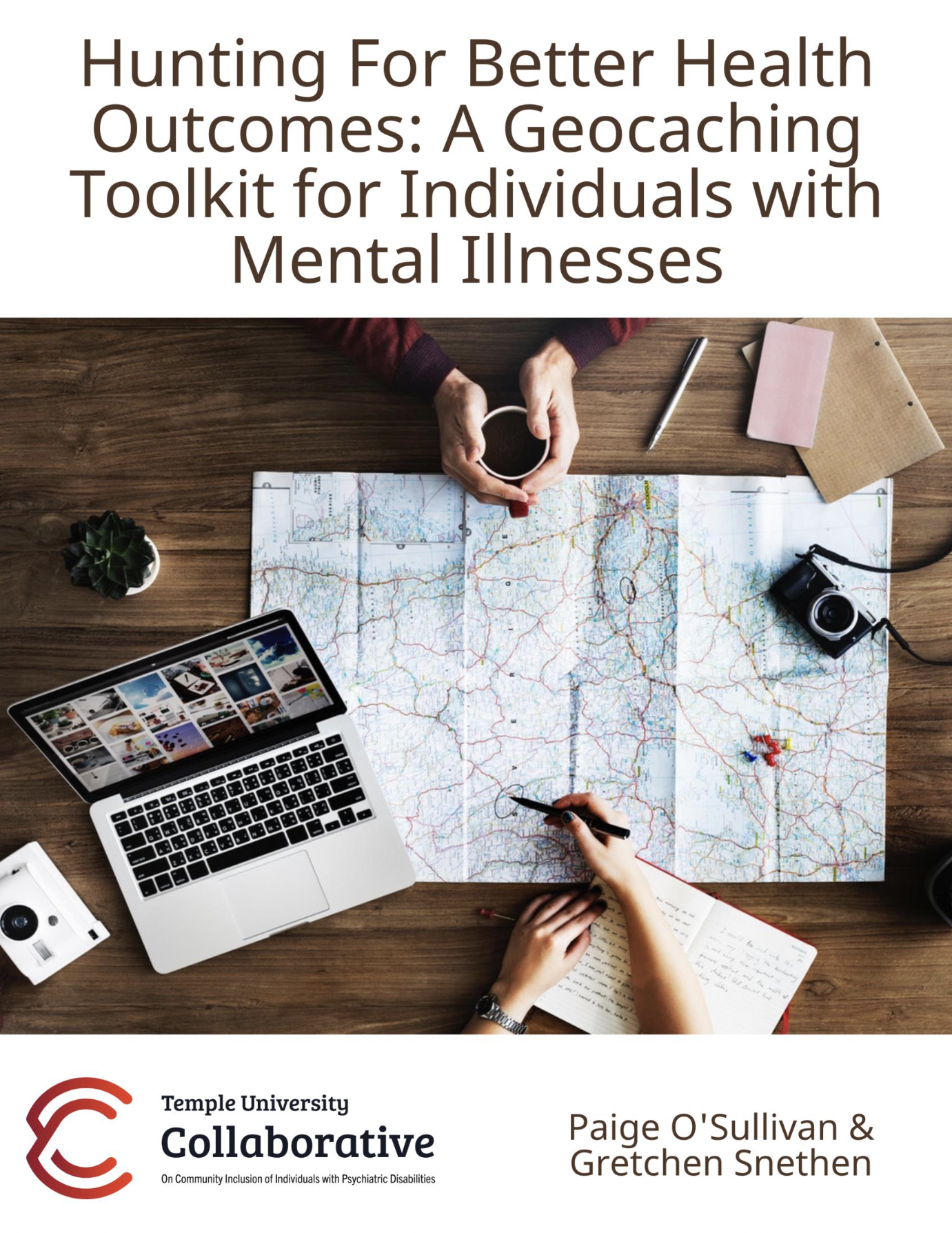 Screenshot of Hunting for Better Health Outcomes: A Geocaching Toolkit for Individuals with Mental Illnesses PDF