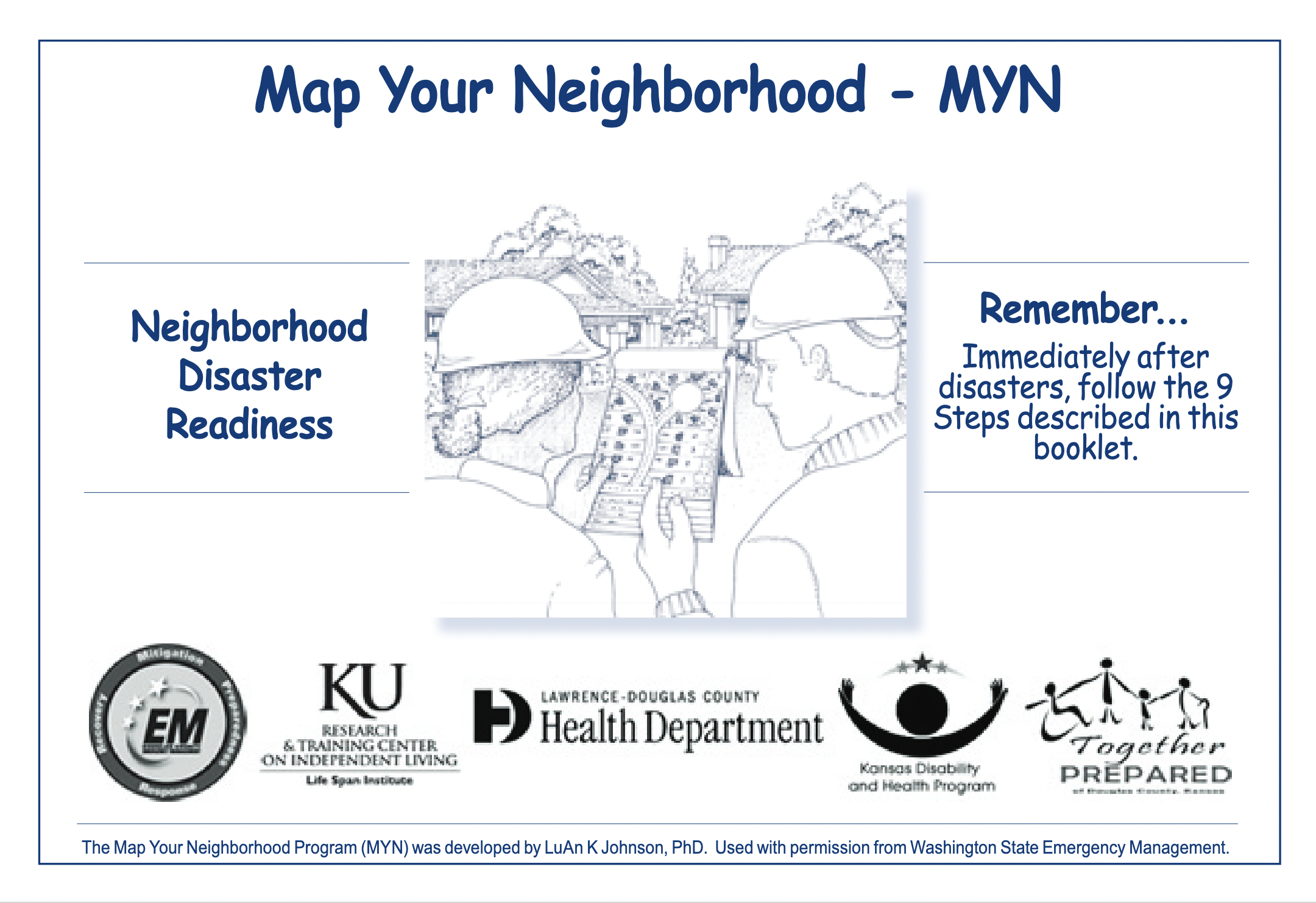 Screenshot of Map Your Neighborhood PDF